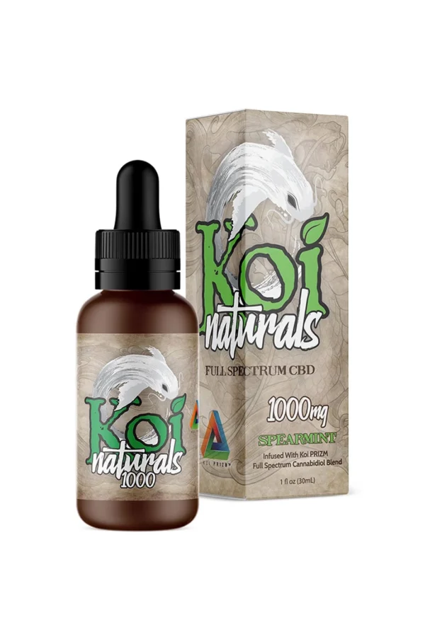 Spearmint Koi Naturals CBD Oil Tincture 30ml