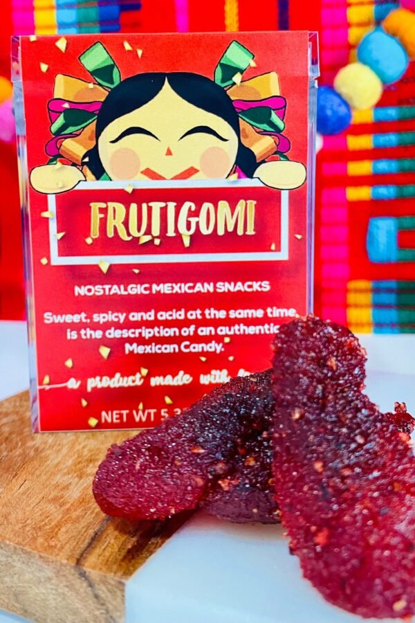 Spicy Chamoy Fruit Gummies - Authentic Mexican Candy, Gourmet Fiesta Favor | 5.3 Oz