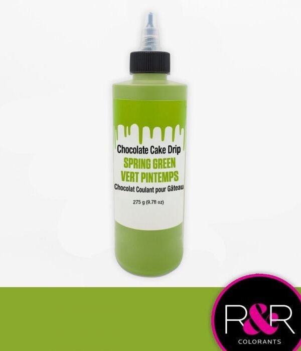 Spring Green Chocolate Cake Drip 9.7 Oz By Roxy & Rich