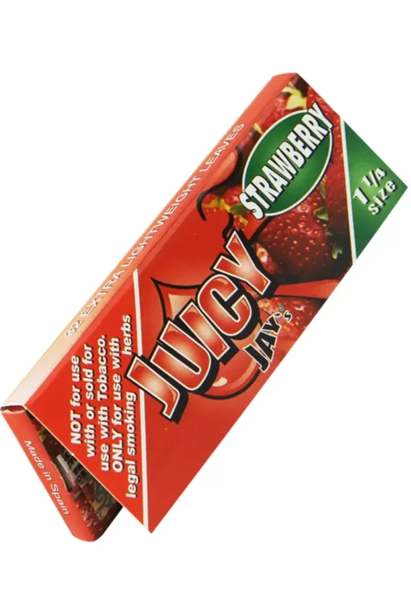Strawberry Juicy Jay's 1 1/4 Rolling Papers