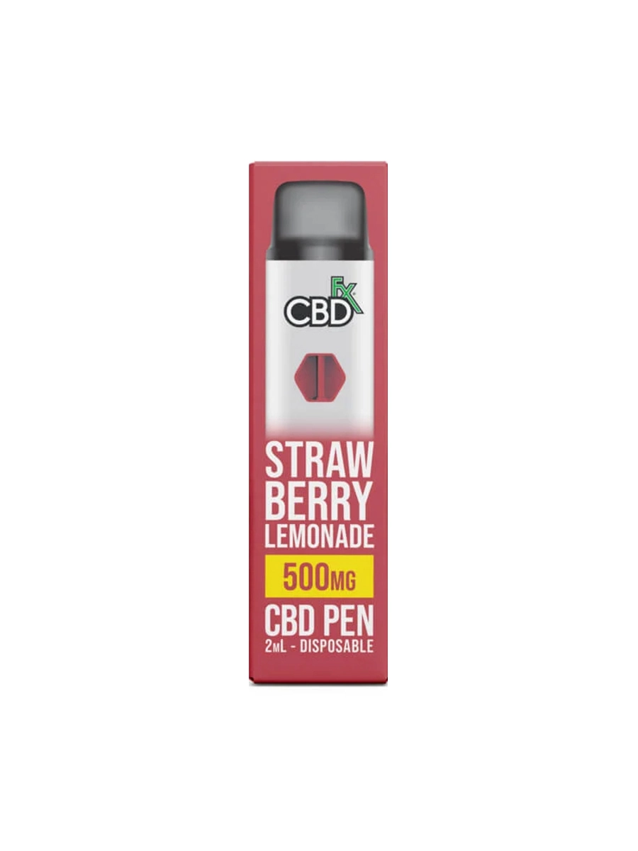 Strawberry Lemonade CBDfx Vape Pen 500mg