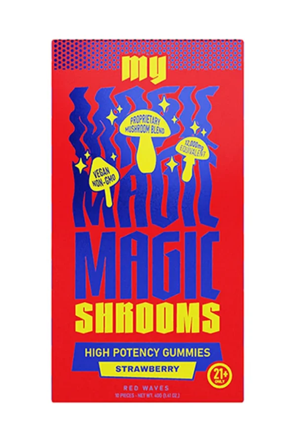 Strawberry My Magic Mushy High Potency Mushroom Gummies 10ct