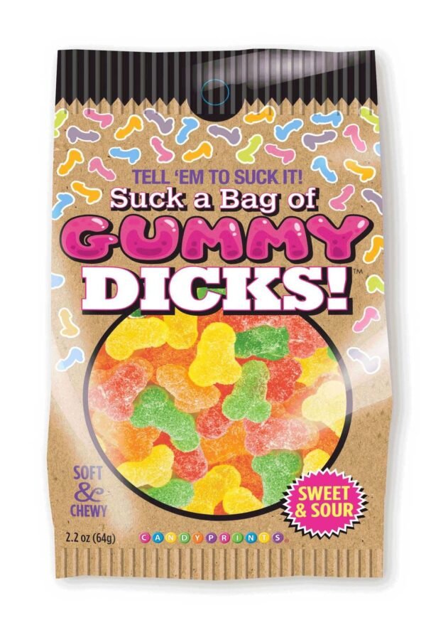 Suck A Bag Of Gummy Dicks 4 Oz