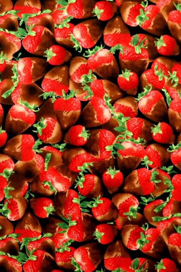 Sugar Rush C5892 Chocolate Covered Strawberries By Timeless Treasures