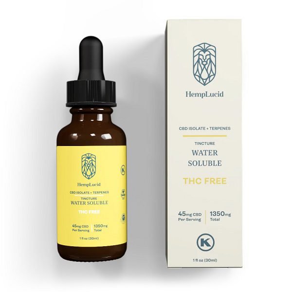 THC-Free Water Soluble CBD Isolate + Terpenes 1350mg