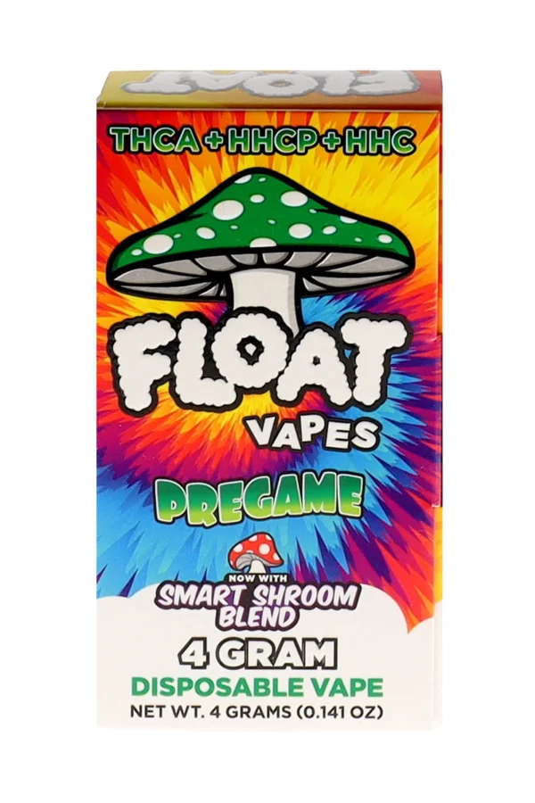 THCA+HHCP+HHC Pregame Float Smart Shroom Blend Vape 4G