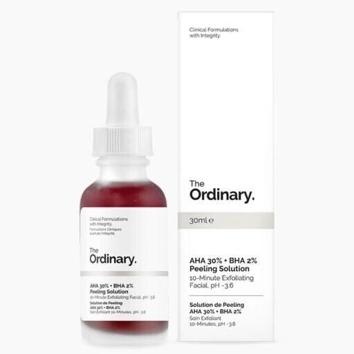 THE ORDINARY Aha 30% + Bha 2% Peeling Solution 30ml