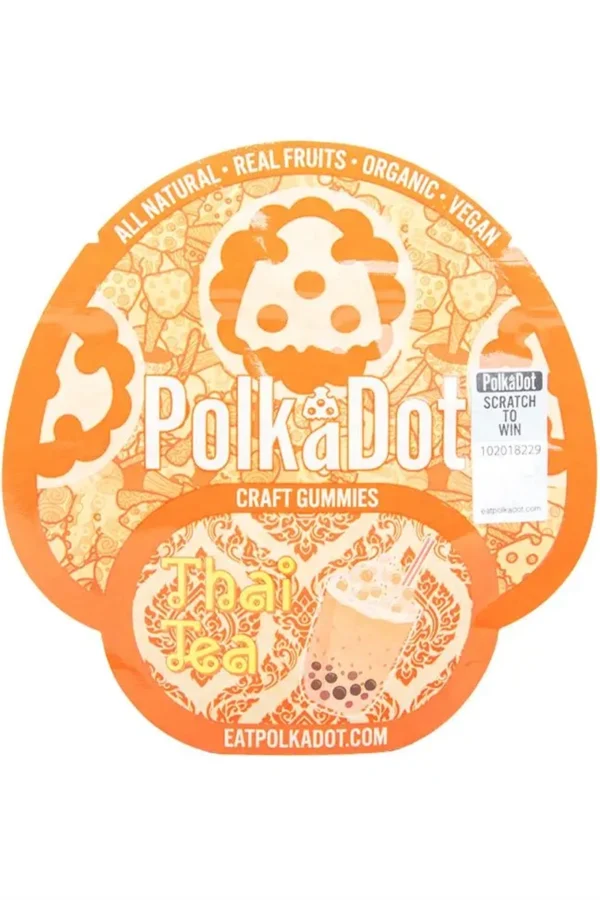 Thai Tea Polkadot Craft Gummies 4G