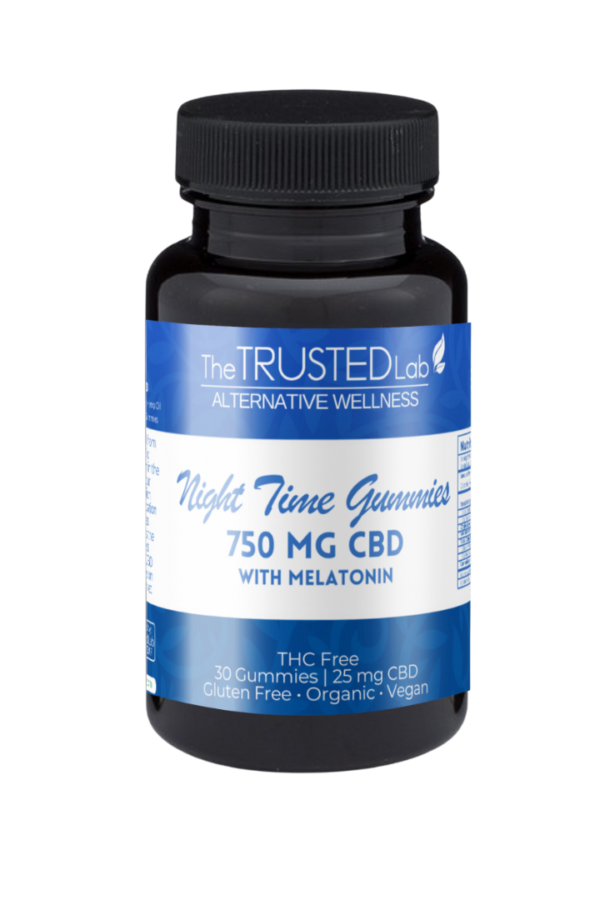 The CBD Night Time Gummies with Melatonin (750 mg)