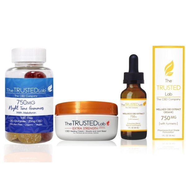 The "Happy Body" CBD Set for Muscles, Joints and Sleep