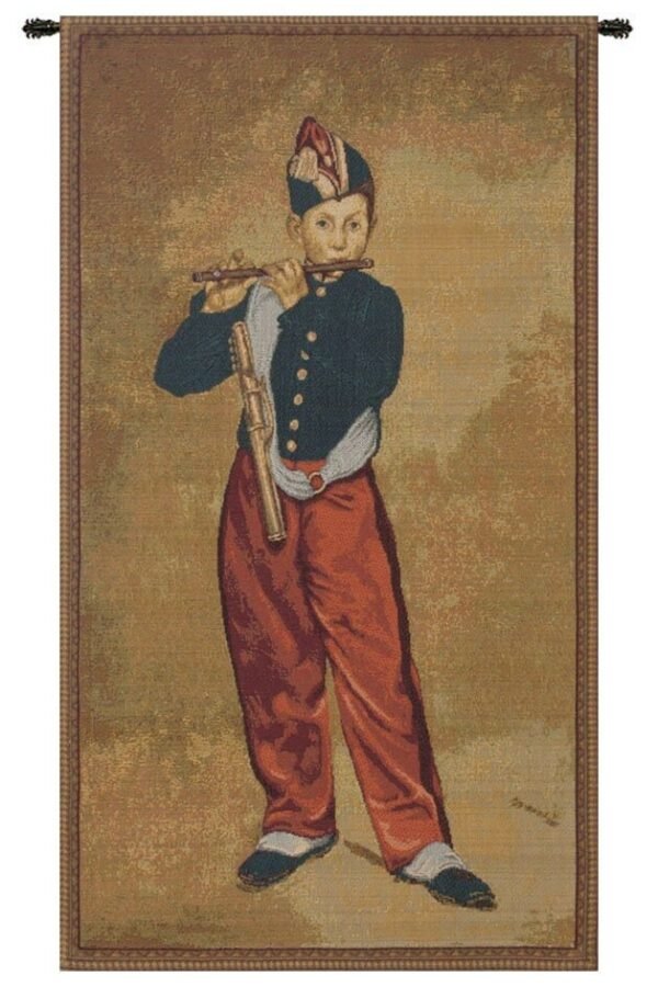 The Piper Tapestry Italian Jacquard Woven Wall Hanging | 24x15 Inch