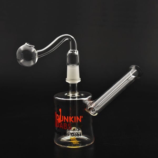 Thick glass water bongs hookahs Mobius Stereo Matrix oil rigs bongs water pipes Recycler dab rigs with 14mm banger nail and oil burner pipe