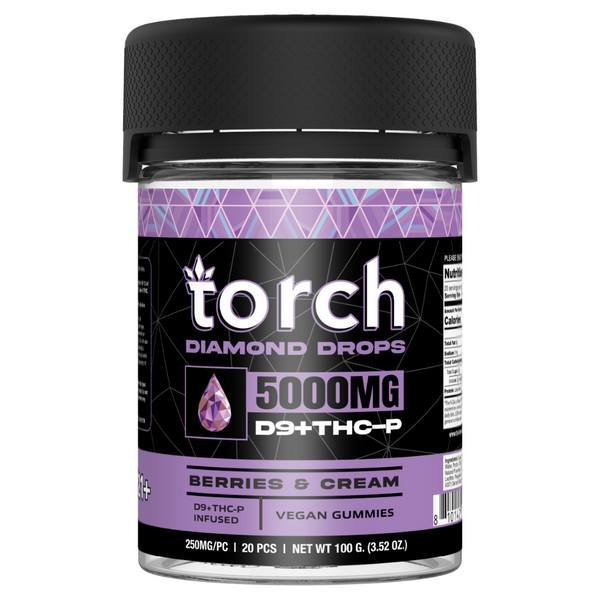 Torch THC-P Diamond Drops Gummies 5000mg