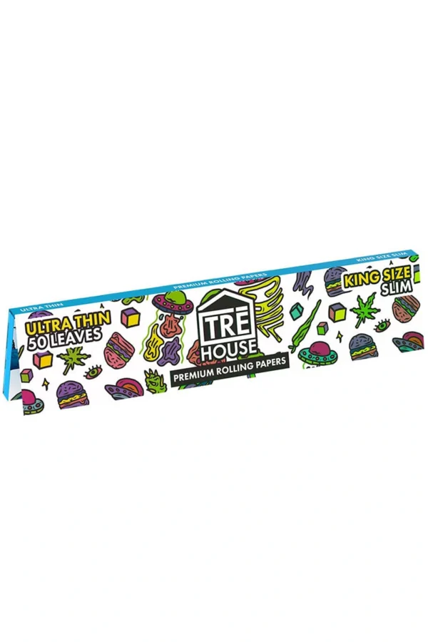 Tre House Premium King Size Slim Rolling Papers