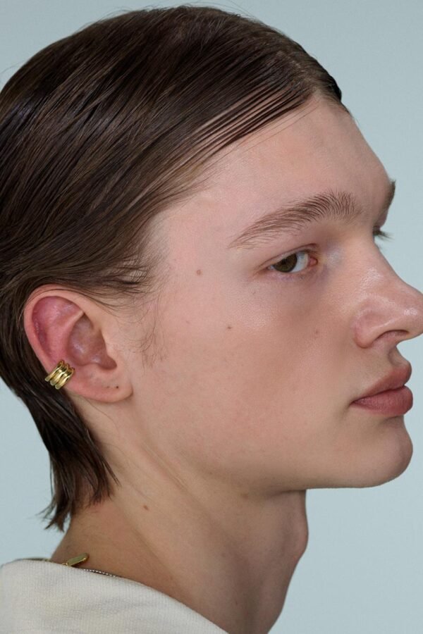 Triple Pipe Ear Cuff (#5115)