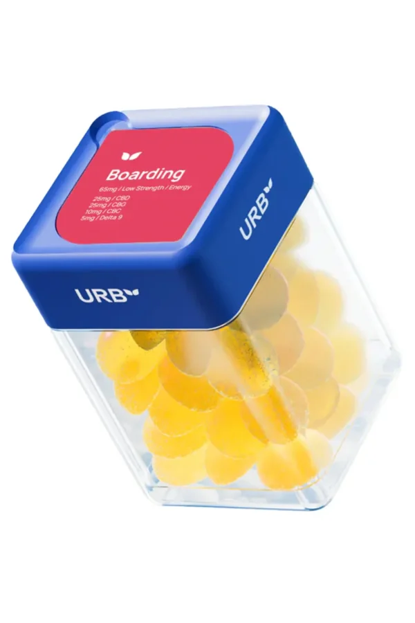 Tropical Breeze URB Boarding Skybites D9 | CBD | CBG | CBC Gummies 1950mg 30ct