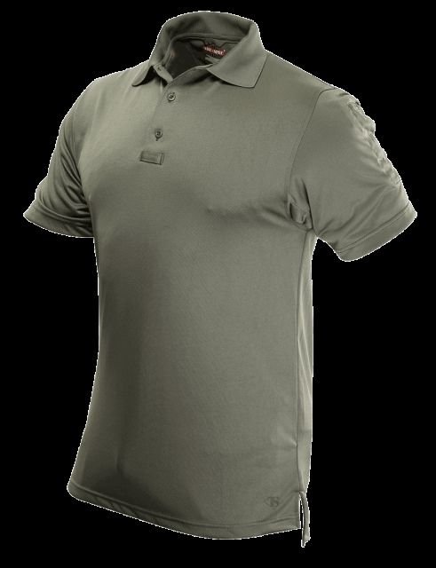 Tru-Spec 24-7 Mens SL Performance Polo 100% Poly, Classic Green, Large Regular 4489005