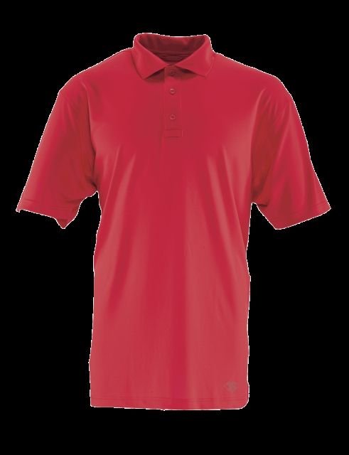 Tru-Spec 24-7 Mens SL Performance Polo 100% Poly, Range Red, Medium Regular 4493004