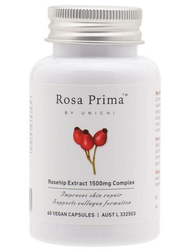 Unichi Rosehip Extract 1500mg Complex 60 Capsules