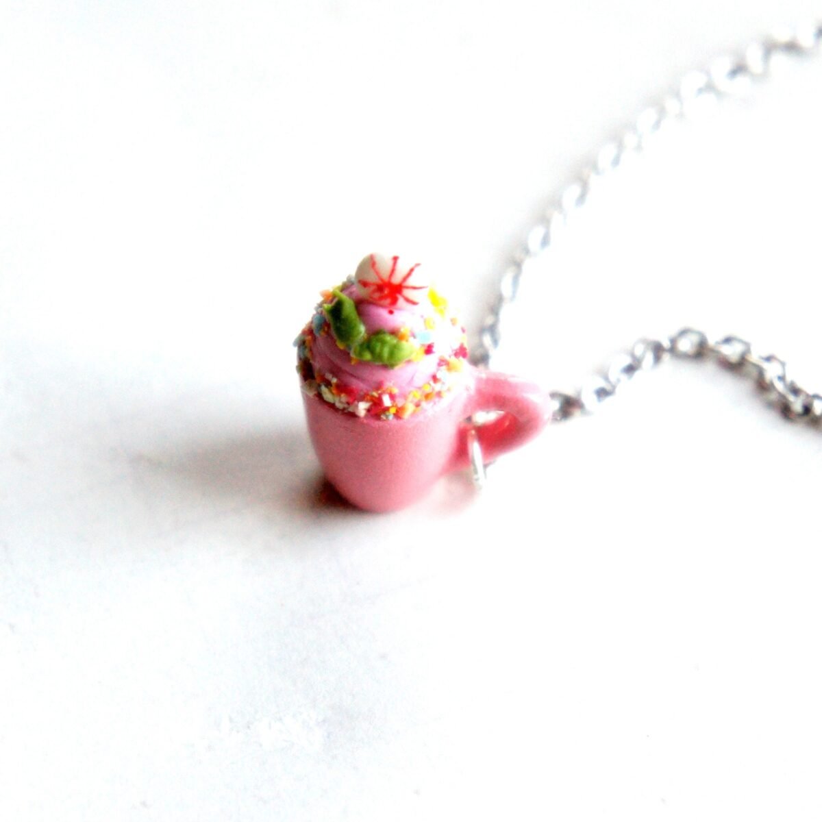 Unicorn Hot Chocolate Necklace