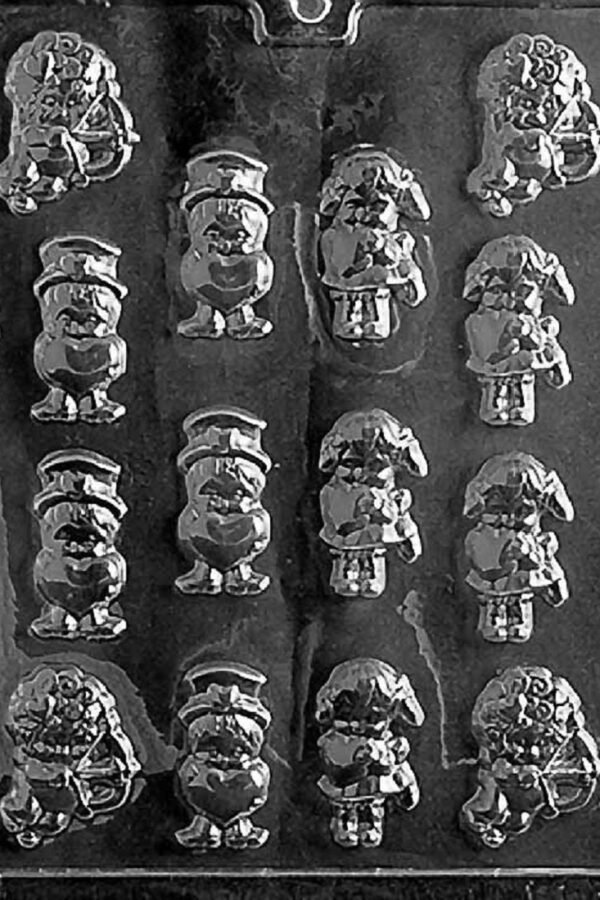 V010 Valentine's Day Cupid Boy Girl Assortment Chocolate Candy Mold