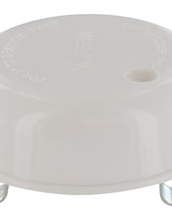 VALTERRA A103388 A10-3388 Universal Plumbing Vent Cap for 1 INCH to 2-3/8 INCH OD Pipe - White (Bulk Packaging)