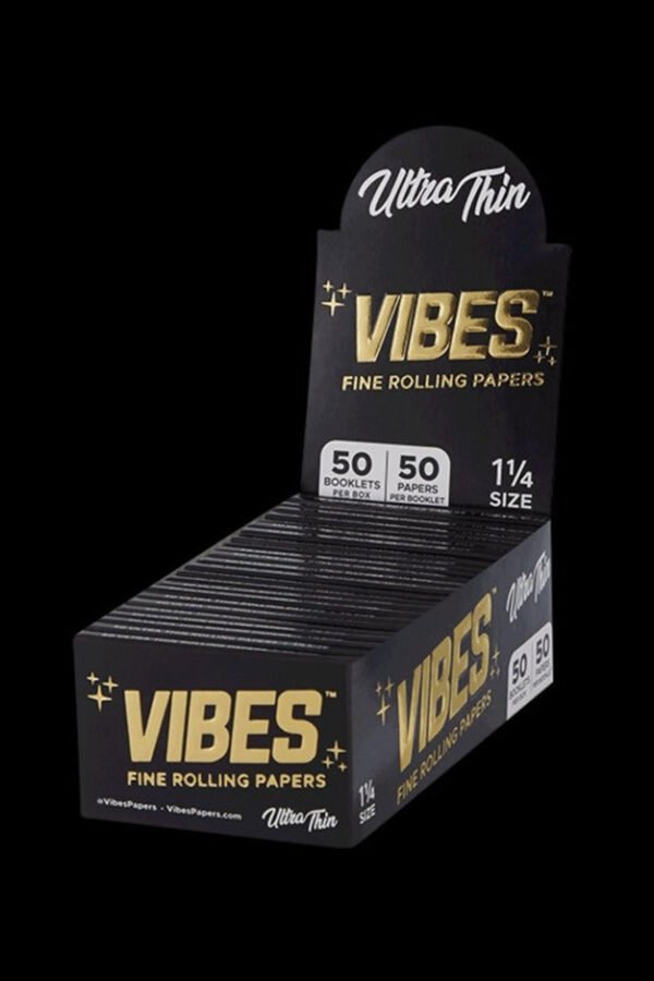 VIBES Box of Rolling Papers - 50 Pack