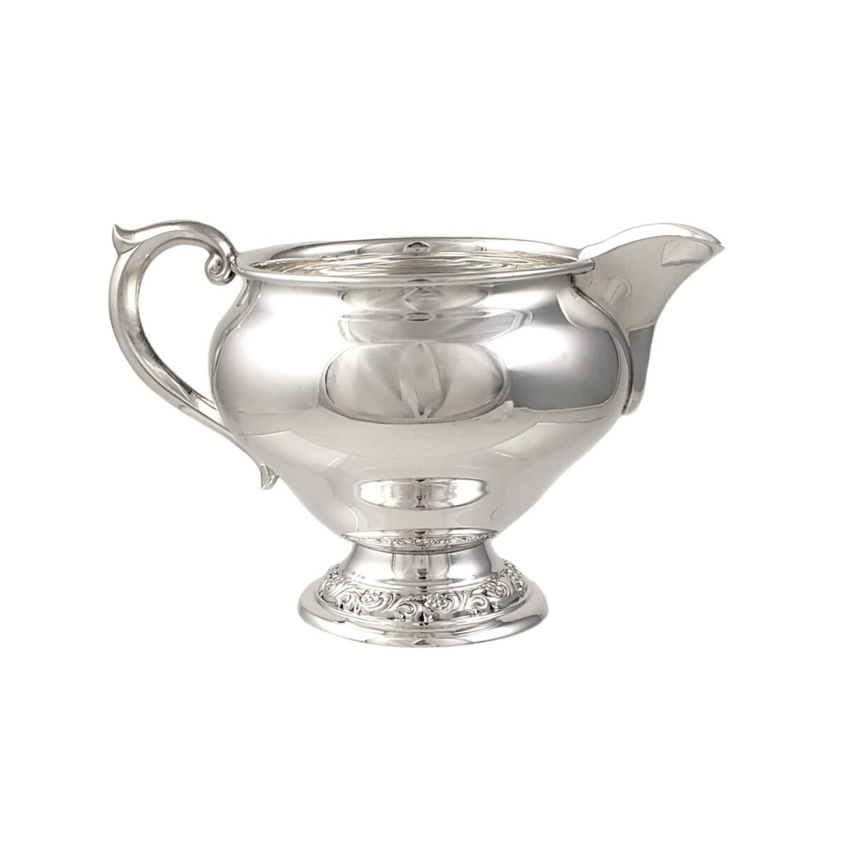 Vintage Sterling Silver Creamer By Alvin - Small Sauce Pitcher 2 7/8" Tall