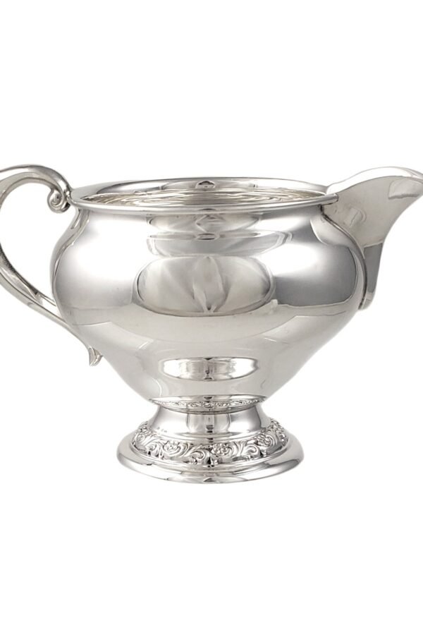 Vintage Sterling Silver Creamer By Alvin - Small Sauce Pitcher 2 7/8" Tall