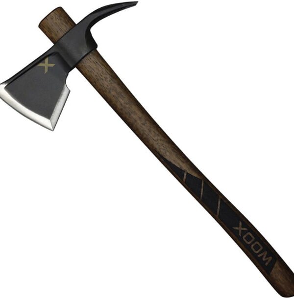WOOX Solo Axe, 19 inch, C45/1045 Tempered Carbon Steel Blade, Appalachian Hickory Handle, BUAXE05001