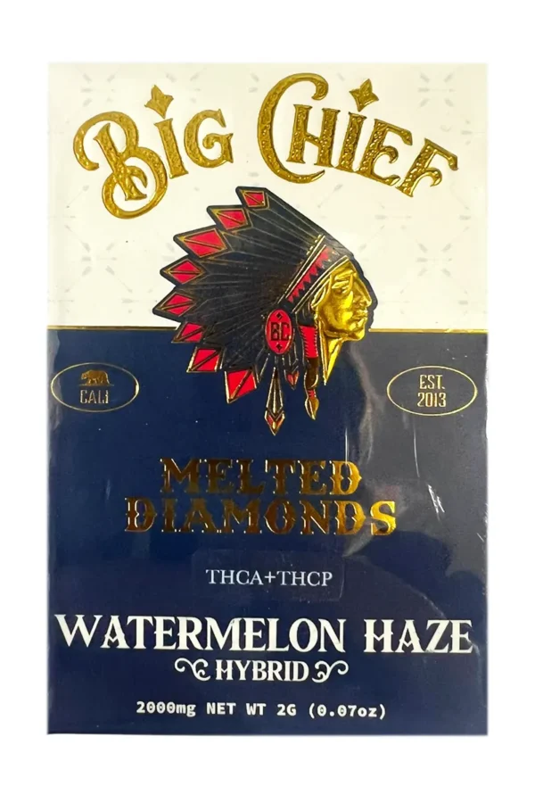 Watermelon Haze Big Chief Melted Diamonds THCA+THCP Cart 2G