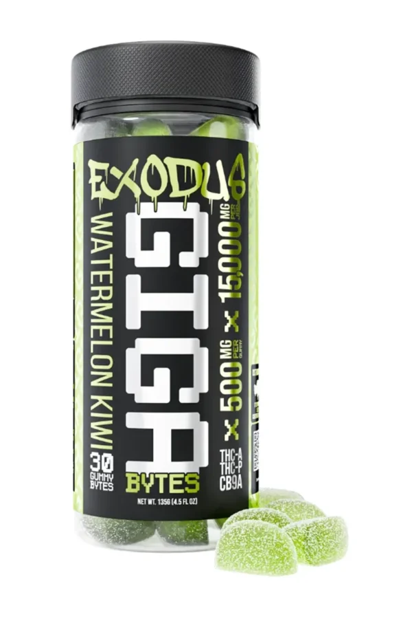 Watermelon Kiwi Exodus Gigabytes Gummies 15000MG