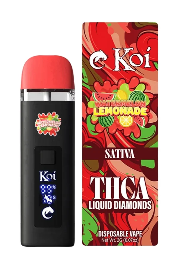Watermelon Lemonade Koi THCA Liquid Diamonds Disposable 2G