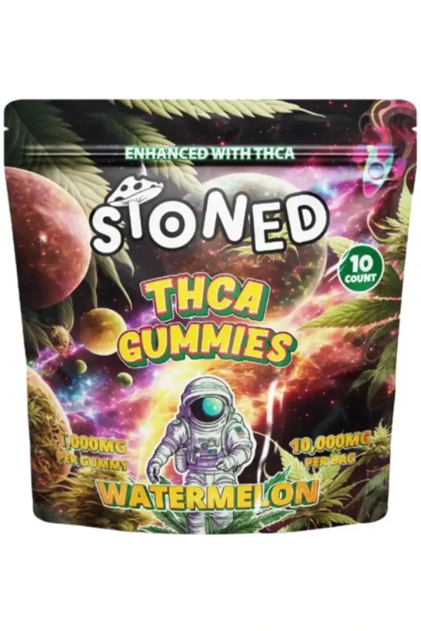 Watermelon Stoned THC-A Gummies 10000MG