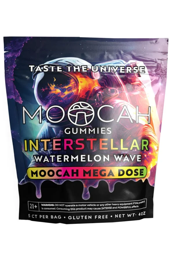 Watermelon Wave Moocah Mega Dose Mushroom Gummies 5ct