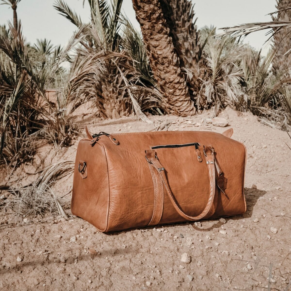 Weekender Travel Bag Shoulder Handbag Sports Leather - Agadir
