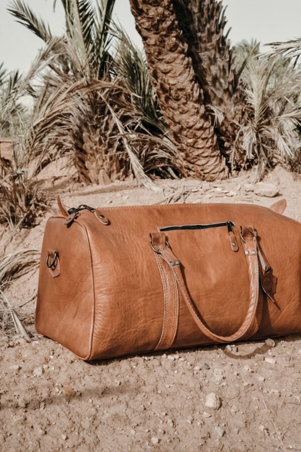 Weekender Travel Bag Shoulder Handbag Sports Leather - Agadir