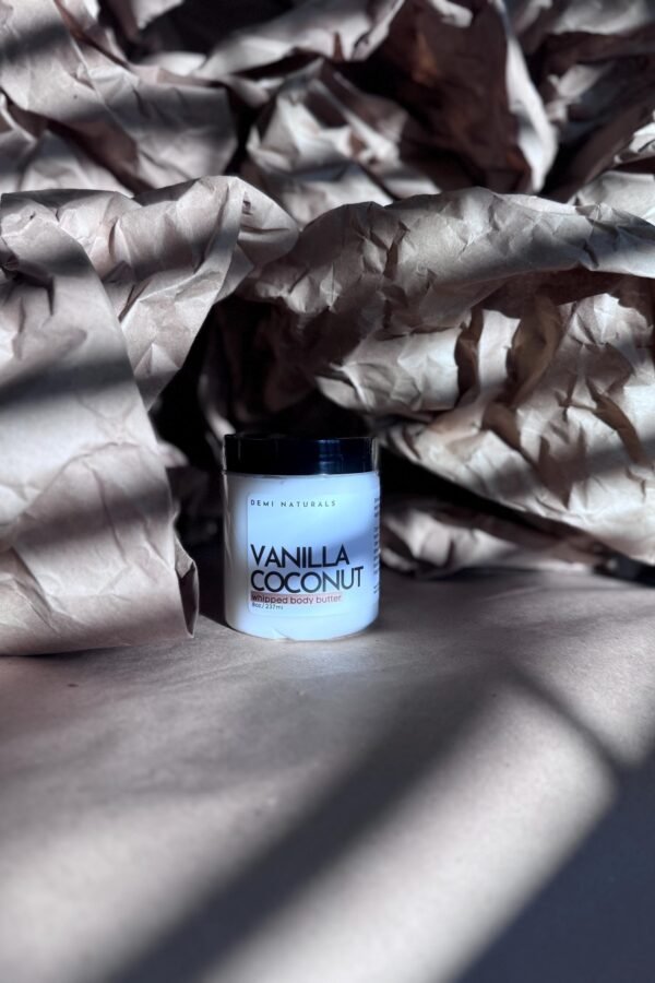 Whipped Body Butter| Vanilla Coconut, Whipped Body Butter, Raw Shea For Dry Skin