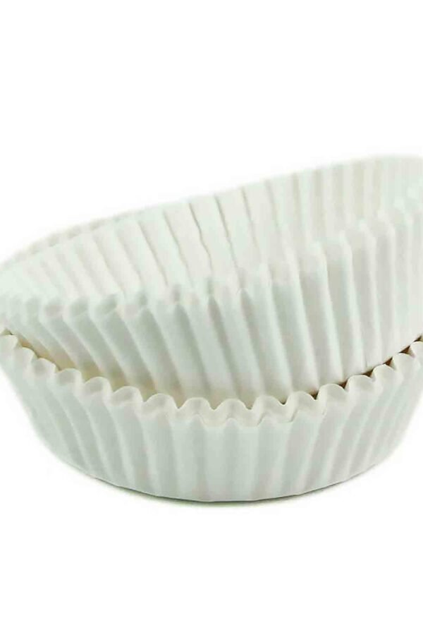 White Candy Cups Making Supplies Size # 601 Use For Oreos, Peanut Butter Cups, Etc