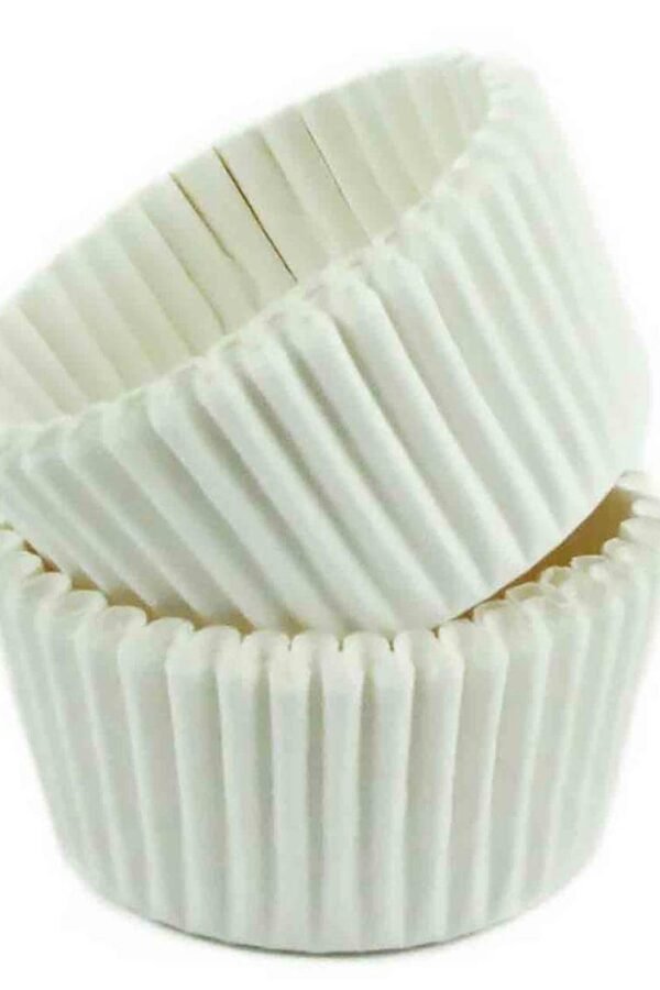 White Candy Cups Size #5 Making Supplies