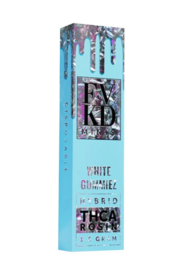 White Gummiez FVKD Minis THCA Live Rosin Disposable 1.5G