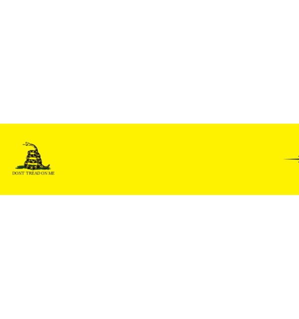 White Water Archery Arrow Wraps, Gadsden Yellow, 5 x 1.125 in, 15 pack, 1006482