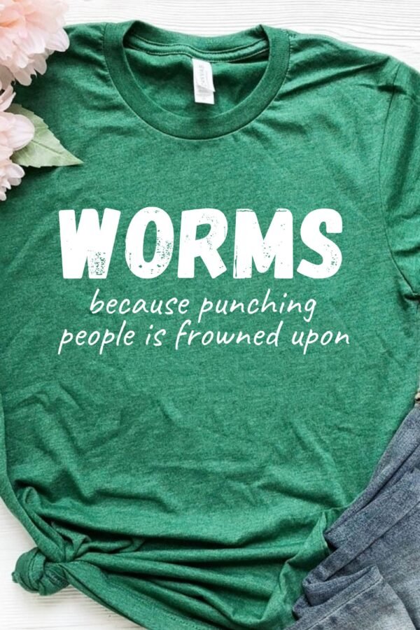 Worm Shirt Labyrinth Lover Gift Farm Worms On A String Gardener Super Soft Unisex Tee Shirt, Insect Ideas