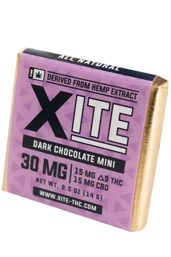XITE Delta-9 Dark Chocolate Minis 30mg