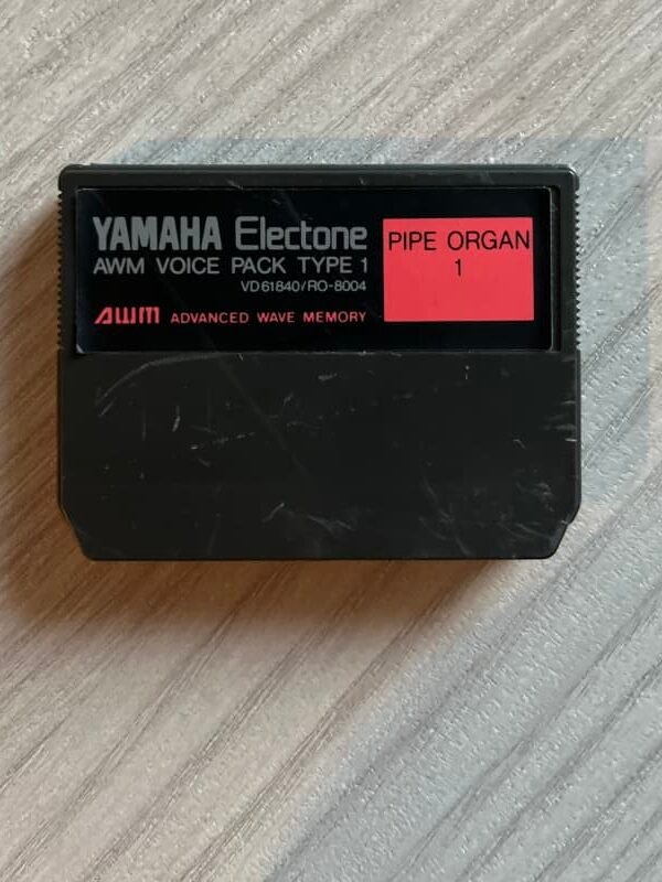 Yamaha Electone voice pack pipe organ