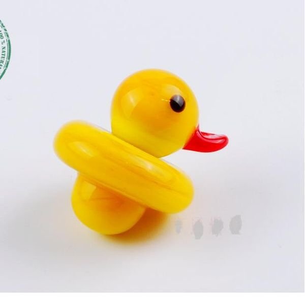 Yellow duck Wholesale Glass Hookah, Glass Water Pipe Fittings, Free Shipping
