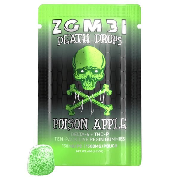 Zombi Death Drops Gummies 1500mg | 10 Count