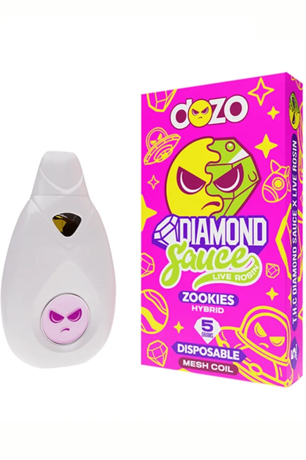 Zookies Dozo Diamond Sauce Live Rosin Disposable 5G