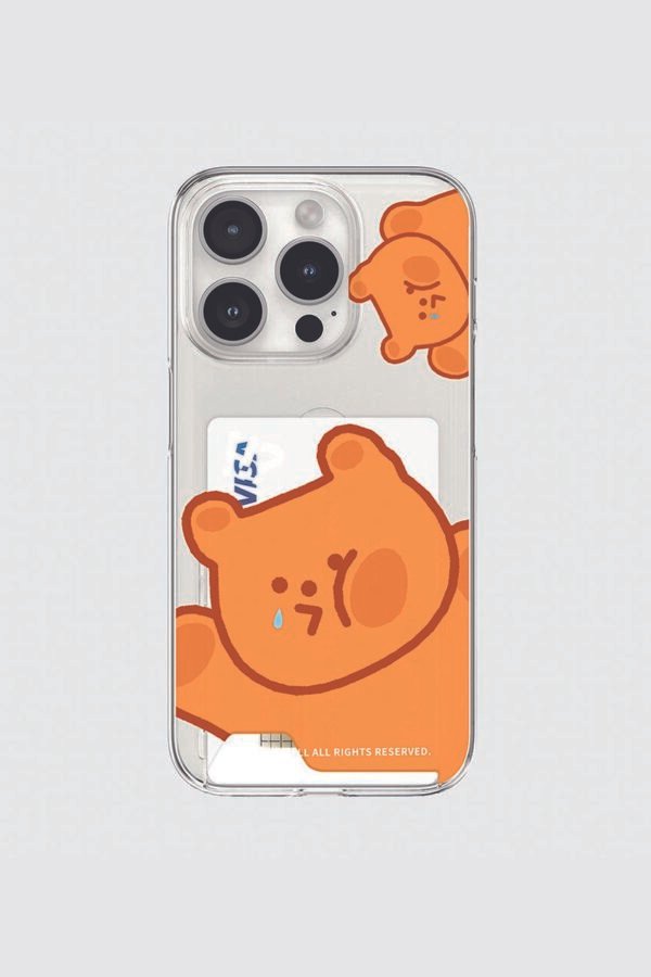 flatted gummy [transparent card storage case]