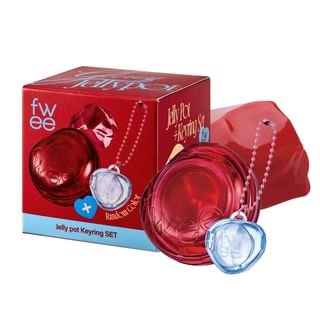 fwee - Jelly Pot Keyring Set - 19 Colors #JR02 Sour Gummy
